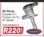 Oil Pump(Suitable For Toyota 1/2/3/4Y Series) FEMROPBDO15