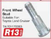 Front Wheel Stud(Suitable For: Toyota Land Cruiser) TXITOY170083