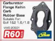 Carburettor Flange Keihin Carb Rubber Base(Suitable For: Golf 1&2 1.6/1.8) VWD20501