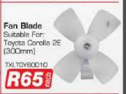 Fan Blade(Suitable For: Toyota Corolla 2E(300)) TXIT0Y8OO10