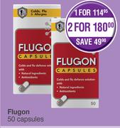 Flugon-For 2 x 50 Capsules