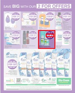Dis-Chem : Save Big With Our 2 For Offers (13 December - 26 December 2021), page 2