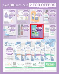 Dis-Chem : Save Big With Our 2 For Offers (13 December - 26 December 2021), page 2