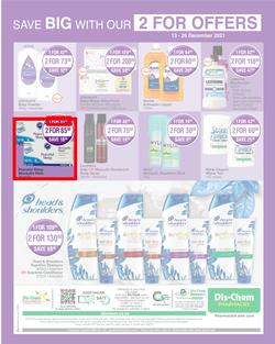 Dis-Chem : Save Big With Our 2 For Offers (13 December - 26 December 2021), page 2