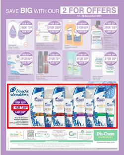 Dis-Chem : Save Big With Our 2 For Offers (13 December - 26 December 2021), page 2