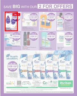 Dis-Chem : Save Big With Our 2 For Offers (13 December - 26 December 2021), page 2