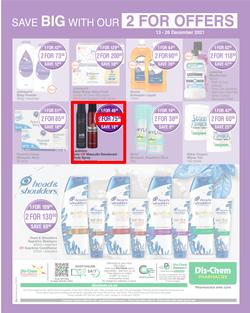 Dis-Chem : Save Big With Our 2 For Offers (13 December - 26 December 2021), page 2