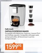 Taurus Cafe Multi Capsule Espresso Maker
