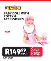 Toy sales zone dolls