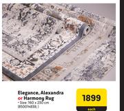 Elegance, Alexandra Or Harmony Rug-Each