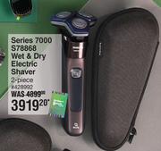 Philips Series 7000 S78868 Wet & Dry Electric Shaver 428992-2 Piece 