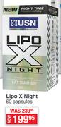 USN Lipo X Night-60 Capsules