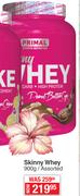 Primal Sports Nutrition Skinny Whey Assorted-900g