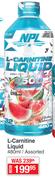 NPL L-Carnitine Liquid Assorted-480ml