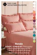 Ronda 5 Piece Bedcover Set (Three Quarter) 786391