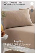 Paquita 3 Piece Duvet Set (Three Quarter) 825507