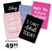 A5 Notebooks-Each
