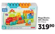 Mega Blocks ABC Blocks 60 Piece