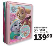 Nickelodeon Paw Patrol-Girls Happy Tin