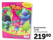 Dreamwork Trolls-My Busy Books