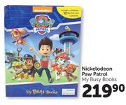 Nickelodeon Paw Patrol My Busy Books