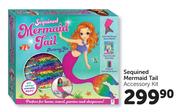 Sequined Mermaid Tail Accessory Kit