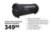Volkano mini Bazooka Bluetooth Speaker