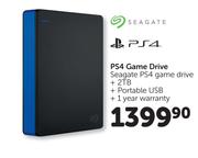 Seagate PS4 2TB Game Drive Portable USB 