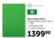 Seagate XBox 2TB Game Drive Portable USB 