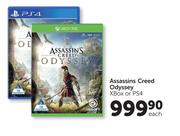 Xbox Or PS4 Assassins Creed Odyssey-Each