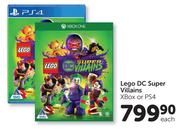 Xbox Or PS4 Lego DC Super Villains-Each