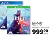 Xbox Or PS4 Battlefield V-Each