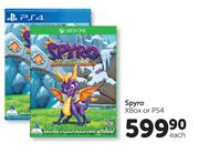 Xbox Or PS4 Spyro-Each