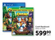 Xbox Or PS4 Crash Bandicoot-Each