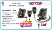 Titanium Baby iSize 360° Ultimate Car Seat Group 0/1/2 0-18 Kg-Each