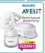 Philips Avent Electric Natural Breast Pump-Each