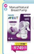 Philips Avent Manual Natural Breast Pump-Each
