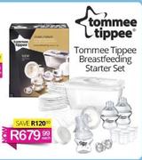 Tommee Tippee Breast Feeding Starter Set-Each