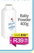 Johnson's Baby Powder-400g Each