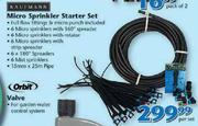 Kaufmann Micro Sprinkler Starter Set-Per Set