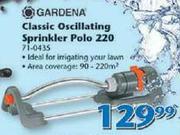 Gardenia Classic Oscillating Sprinkler Polo220 71-0435