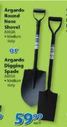 Argrado Round Nose Shovel Medium Duty A002A Or Argrado Digging Spade Medium Duty A01A-Each