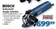 Bosch Industrial Angle Grinder 0601376260/GWS 5-115