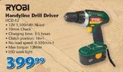 Ryobi Handyline Drill Driver HCD-12