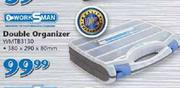 Worksman Double Organizer WMTB3130