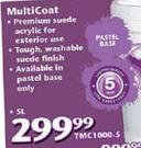 Colour Co 5Ltr MultiCoat TMC1000-5