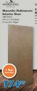 Swartland Masonite Hollowcore Interior Door HBSTDL10