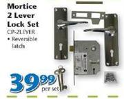 Mortice 2-Lever Lock Set-Per Set