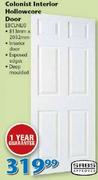 Swartland Colonist Interior Hollowcore Door