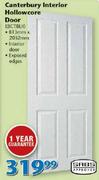 Swartland Canterbury Interior Hollowcore Door